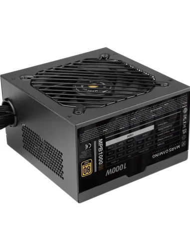 Mars Gaming MPB1000SI unidad de fuente de alimentación 1000 W 24-pin ATX ATX Negro