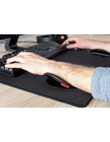 CHERRY SLIDEPAD ERGO descansa muñecas Negro