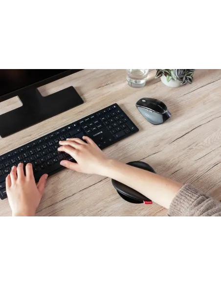 CHERRY SLIDEPAD ERGO descansa muñecas Negro CHERRY SLIDEPAD ERGO descansa muñecas Negro