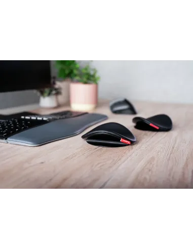 CHERRY SLIDEPAD ERGO descansa muñecas Negro