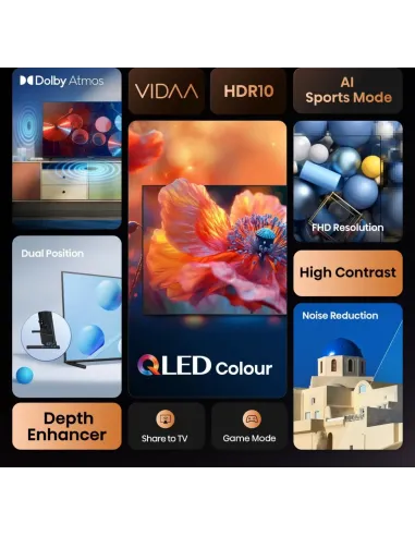 Hisense 40A5Q 101,6 cm (40") Full HD Smart TV Wifi Negro