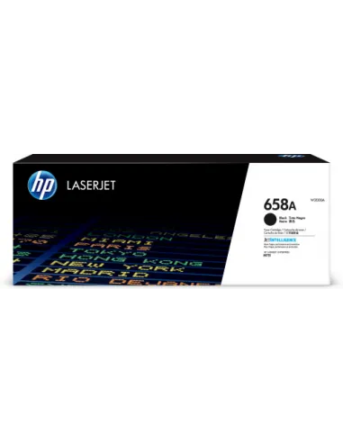 HP Cartucho de tóner Original HP LaserJet 658A negro