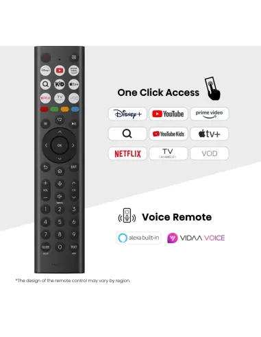 Hisense A7Q 65A7Q 165,1 cm (65") 4K Ultra HD Smart TV Wifi Negro 400 cd   m²