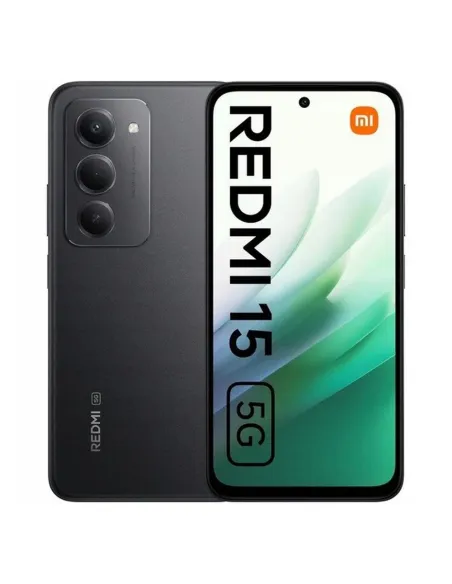 Telefono movil smartphone xiaomi redmi 15 5g - 8gb - 256gb - 6.9 pulgadas - negro