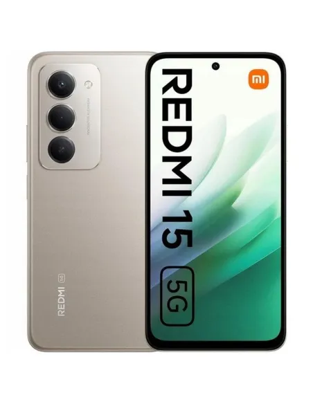 Telefono movil smartphone xiaomi redmi 15 5g - 8gb - 256gb - 6.9 pulgadas - gris