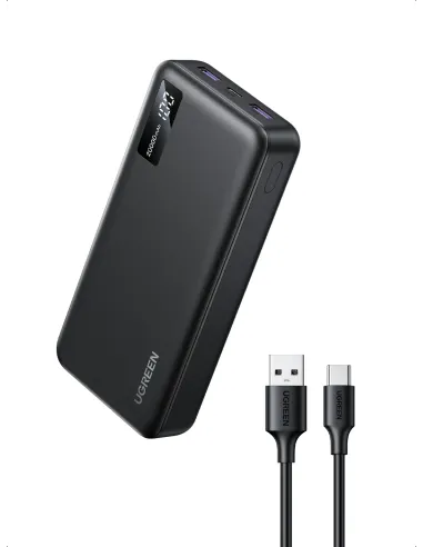 Ugreen 25683 batería externa 20000 mAh Negro