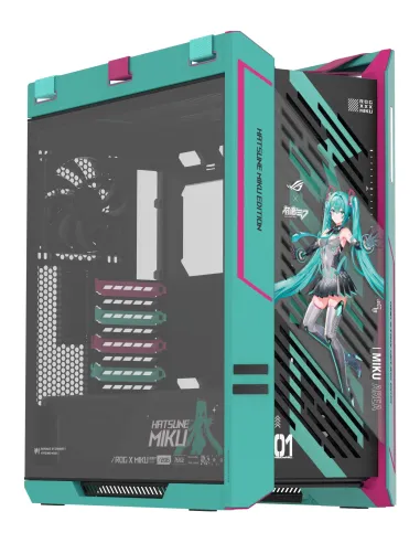 ASUS ROG Strix Helios II Hatsune Miku Edition Midi Tower Multicolor