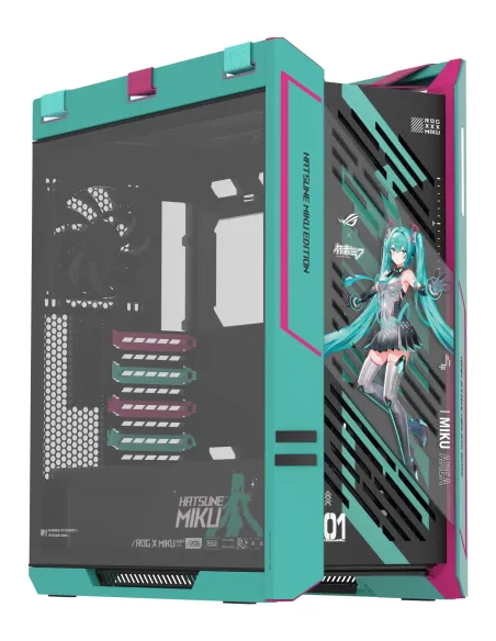 ASUS ROG Strix Helios II Hatsune Miku Edition Midi Tower Multicolor