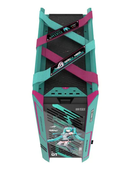 ASUS ROG Strix Helios II Hatsune Miku Edition Midi Tower Multicolor