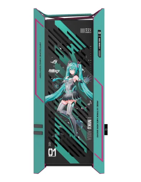 ASUS ROG Strix Helios II Hatsune Miku Edition Midi Tower Multicolor