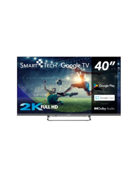 Tv smart tech 40 pulgadas google tv 2k dolbi audio chromecast