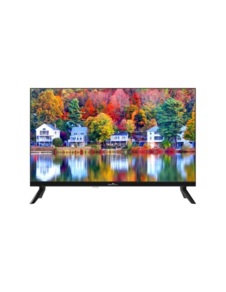 Tv smart tech 24 pulgadas modo hotel conexion 12v coche dvb - t2 - s2 - c