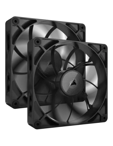 Corsair iCUE LINK RX140 MAX Carcasa del ordenador Ventilador 14 cm Negro 2 pieza(s)