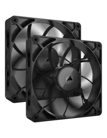 Corsair iCUE LINK RX140 MAX Carcasa del ordenador Ventilador 14 cm Negro 2 pieza(s)