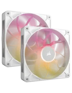 Corsair iCUE LINK RX140 MAX RGB Carcasa del ordenador Ventilador 14 cm Blanco 2 pieza(s)