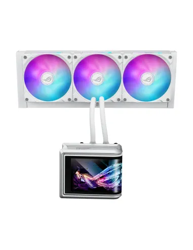 ASUS ROG Ryuo IV SLC 360 ARGB White Edition Procesador Sistema de refrigeración líquida todo en uno 12 cm Blanco