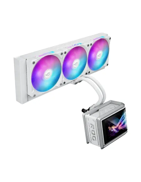 ASUS ROG Ryuo IV SLC 360 ARGB White Edition Procesador Sistema de refrigeración líquida todo en uno 12 cm Blanco