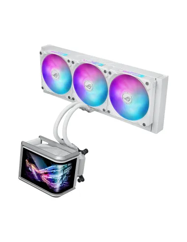 ASUS ROG Ryuo IV SLC 360 ARGB White Edition Procesador Sistema de refrigeración líquida todo en uno 12 cm Blanco