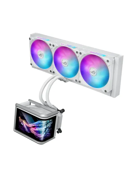 ASUS ROG Ryuo IV SLC 360 ARGB White Edition Procesador Sistema de refrigeración líquida todo en uno 12 cm Blanco