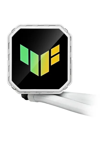 ASUS TUF Gaming LC III 360 ARGB White Edition Carcasa del ordenador Sistema de refrigeración líquida todo en uno 12 cm Blanco