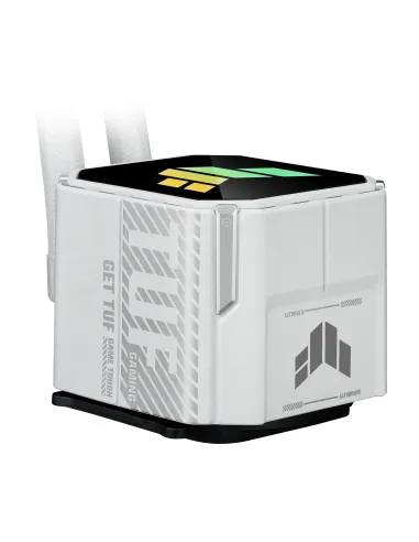 ASUS TUF Gaming LC III 360 ARGB White Edition Carcasa del ordenador Sistema de refrigeración líquida todo en uno 12 cm Blanco
