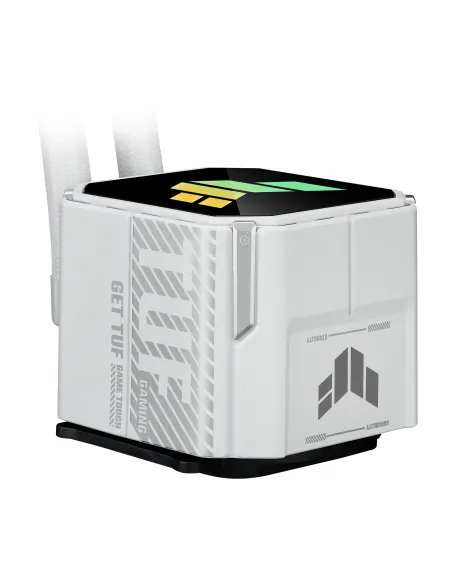 ASUS TUF Gaming LC III 360 ARGB White Edition Carcasa del ordenador Sistema de refrigeración líquida todo en uno 12 cm Blanco