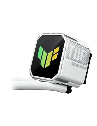 ASUS TUF Gaming LC III 360 ARGB White Edition Carcasa del ordenador Sistema de refrigeración líquida todo en uno 12 cm Blanco