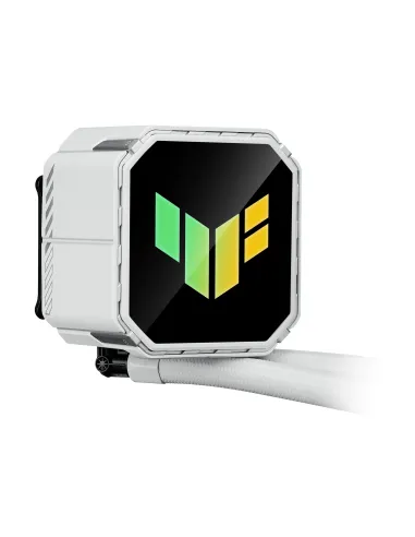 ASUS TUF Gaming LC III 360 ARGB White Edition Carcasa del ordenador Sistema de refrigeración líquida todo en uno 12 cm Blanco