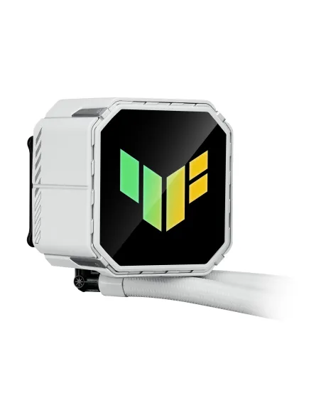 ASUS TUF Gaming LC III 360 ARGB White Edition Carcasa del ordenador Sistema de refrigeración líquida todo en uno 12 cm Blanco