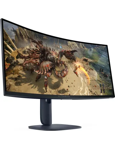 Alienware AW3425DWM pantalla para PC 86,4 cm (34") 3440 x 1440 Pixeles Wide Quad HD LCD Negro, Azul