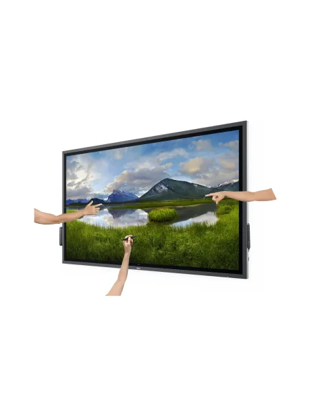 DELL P6524QT Panel plano interactivo 163,9 cm (64.5") LCD 350 cd   m² 4K Ultra HD Negro Pantalla táctil DELL P6524QT Panel plano interactivo 163,9 cm (64.5") LCD 350 cd   m² 4K Ultra HD Negro Pantalla táctil