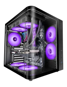 Mars Gaming MC-CURV Midi Tower Negro