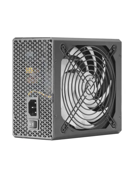 Tacens RADIX VII AG 600S, Fuente Alimentación PC ATX 600W, 10 Años Garantía, 80Plus Silver, 87% Eficiencia, Tecnologías SMD y