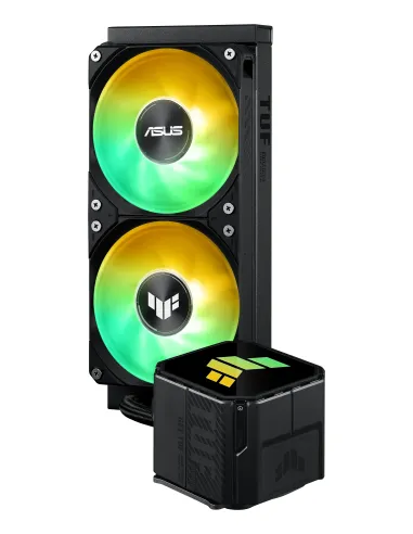 ASUS TUF GAMING LC III 240 ARGB Procesador Sistema de refrigeración líquida todo en uno 12 cm Negro