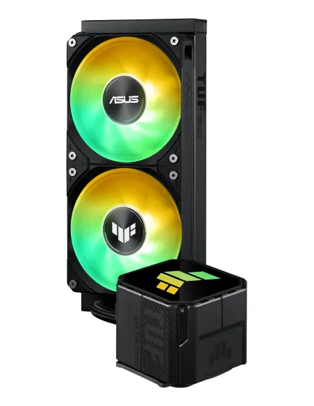 ASUS TUF GAMING LC III 240 ARGB Procesador Sistema de refrigeración líquida todo en uno 12 cm Negro