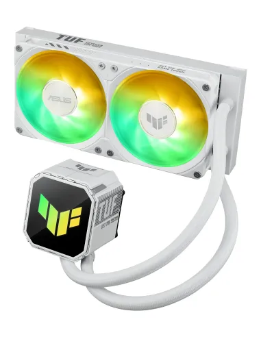 ASUS TUF GAMING LC III 240 ARGB WHT Procesador Sistema de refrigeración líquida todo en uno 12 cm Blanco