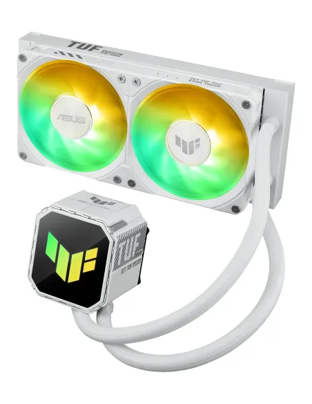 ASUS TUF GAMING LC III 240 ARGB WHT Procesador Sistema de refrigeración líquida todo en uno 12 cm Blanco