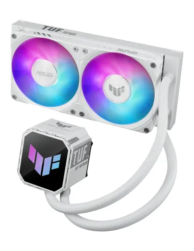ASUS TUF GAMING LC III 240 ARGB WHT Procesador Sistema de refrigeración líquida todo en uno 12 cm Blanco