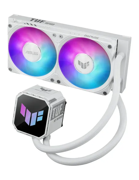 ASUS TUF GAMING LC III 240 ARGB WHT Procesador Sistema de refrigeración líquida todo en uno 12 cm Blanco