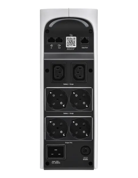 APC BGM2200-GR sistema de alimentación ininterrumpida (UPS) Línea interactiva 2,2 kVA 1320 W 6 salidas AC