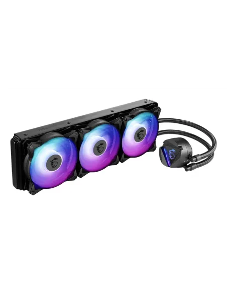 MSI MAG-CRLQD-360R2 sistema de refrigeración para ordenador Placa base, Procesador Kit de refrigeración líquida 12 cm Negro