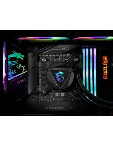 MSI MAG-CRLQD-360R2 sistema de refrigeración para ordenador Placa base, Procesador Kit de refrigeración líquida 12 cm Negro