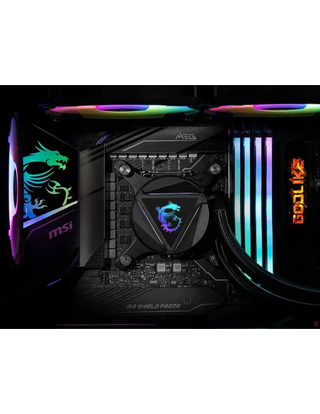 MSI MAG-CRLQD-360R2 sistema de refrigeración para ordenador Placa base, Procesador Kit de refrigeración líquida 12 cm Negro