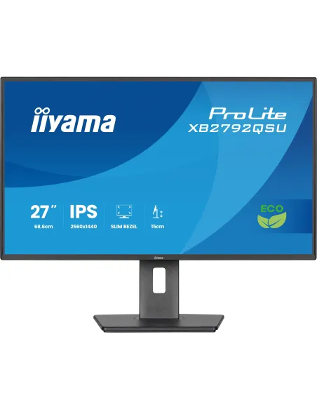 iiyama ProLite XB2792QSU-B1 pantalla para PC 68,6 cm (27") 2560 x 1440 Pixeles Quad HD Negro