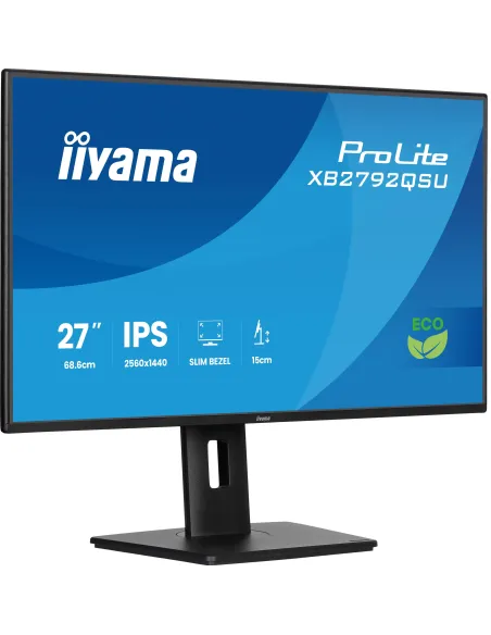 iiyama ProLite XB2792QSU-B1 pantalla para PC 68,6 cm (27") 2560 x 1440 Pixeles Quad HD Negro