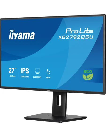iiyama ProLite XB2792QSU-B1 pantalla para PC 68,6 cm (27") 2560 x 1440 Pixeles Quad HD Negro