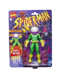 Figura hasbro marvel comics spider - man retro marvel's mysterio