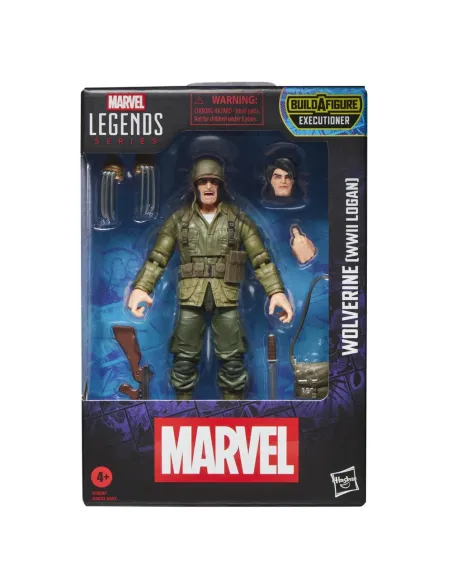 Figura hasbro marvel legends series wolverine (wwii logan)