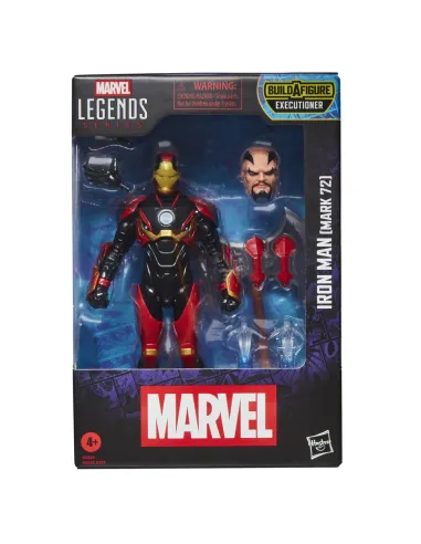 Figura hasbro marvel legends series iron man (mark 72)