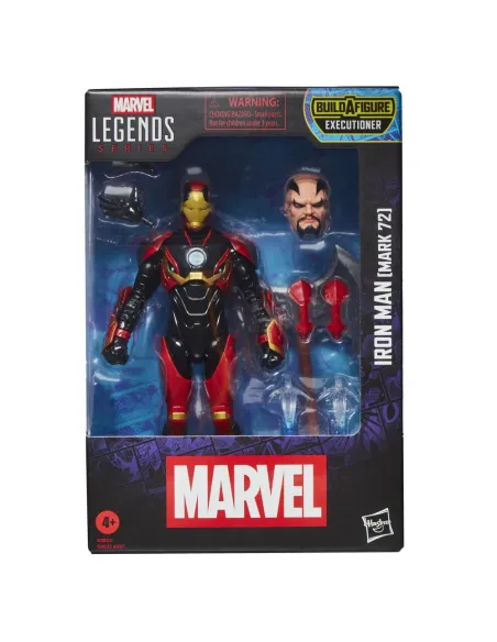Figura hasbro marvel legends series iron man (mark 72)
